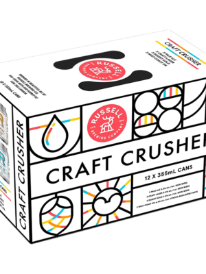 RUSSELL CRAFT CRUSHER MIX PACK 12 X Can 355 ml