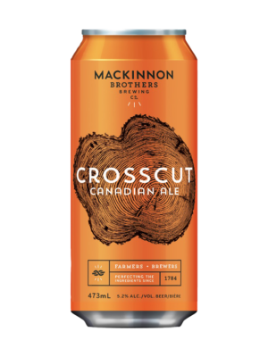MACKINNON CROSSCUT CANADIAN ALE 1 X Can 473 ml