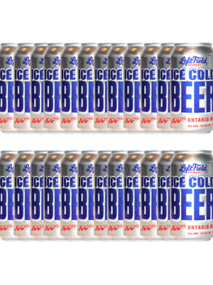 LEFT FIELD ICE COLD BEER 24 X Can 355 ml