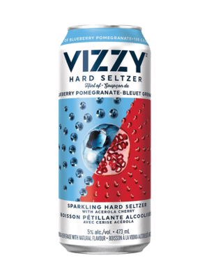 VIZZY HARD SELTZER BLUEBERRY POMEGRANATE 1 X Can 473 ml