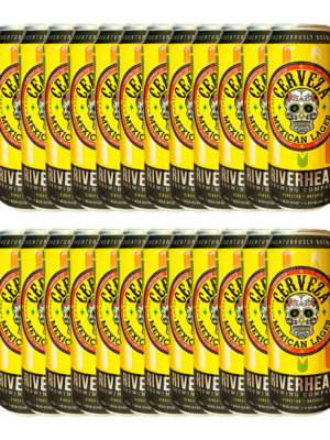 RIVERHEAD BREWING MEXICAN CERVEZA 24 X Can 473 ml