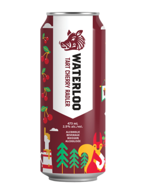 WATERLOO TART CHERRY RADLER 1 X Can 473 ml