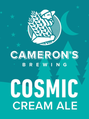 CAMERONS COSMIC CREAM ALE 1 X Keg 58.6 L