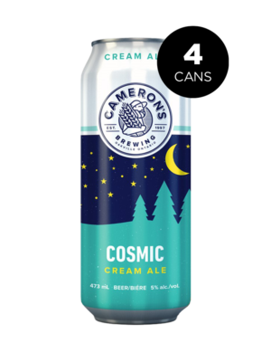 CAMERONS COSMIC CREAM ALE 4 X Can 473 ml