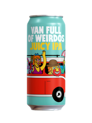 REFINED FOOL VAN FULL OF WEIRDOS JUICY IPA 1 X Can 473 ml