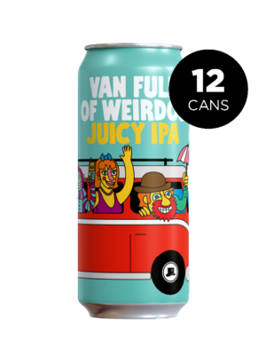 REFINED FOOL VAN FULL OF WEIRDOS JUICY IPA 12 X Can 473 ml