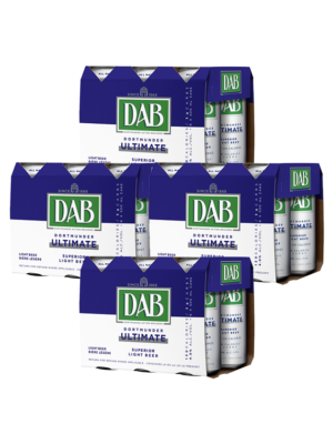 DAB ULTIMATE LOW CARB, LOW CAL LIGHT BEER 24 X Can 500 ml