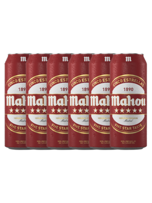 MAHOU 5 ESTRELLAS 6 X Can 500 ml