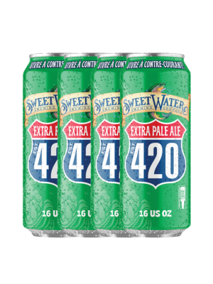 SWEETWATER 420 EXTRA PALE ALE 4 X Can 473 ml