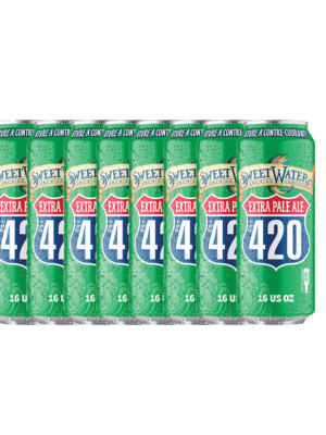SWEETWATER 420 EXTRA PALE ALE 8 X Can 473 ml
