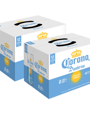 CORONA SUNBREW 0.0 24 X Can 355 ml