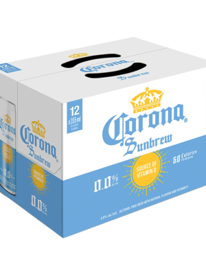 CORONA SUNBREW 0.0 12 X Can 355 ml