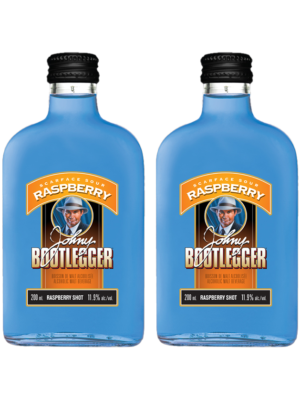 JOHNY BOOTLEGGER SCARFACE SOUR RASPBERRY 2 X Bottle 200 ml