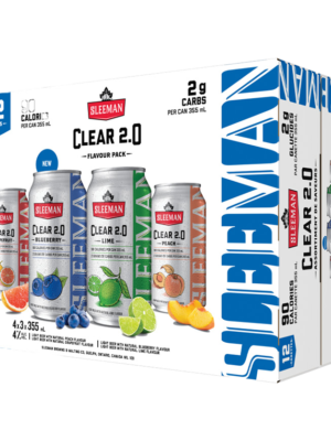 SLEEMAN CLEAR 2.0 FLAVOUR PACK 12 X Can 355 ml