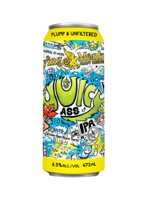 FLYING MONKEYS JUICY ASS IPA 1 X Can 473 ml