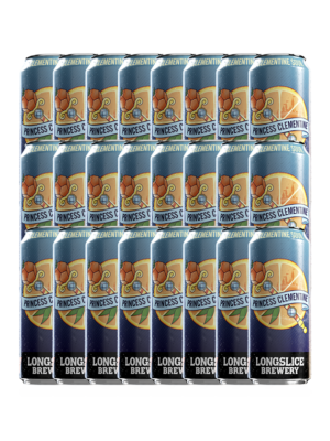 LONGSLICE PRINCESS CLEMENTINE SOUR 24 X Can 473 ml