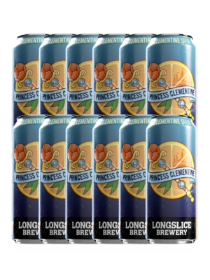 LONGSLICE PRINCESS CLEMENTINE SOUR 12 X Can 473 ml