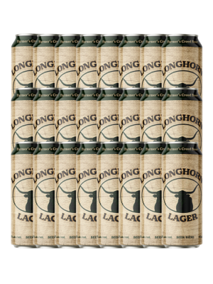 FARMERS CREED BEER LONGHORN LAGER 24 X Can 473 ml