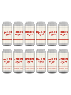 FARM LEAGUE BREWING HAULER LAGER 12 X Can 473 ml