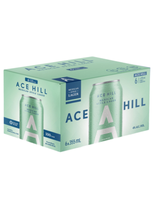 ACE HILL MEXICAN LAGER 6 X Can 355 ml