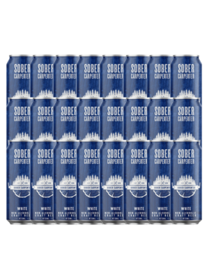 SOBER CARPENTER NON-ALCOHOLIC WHITE 24 X Can 473 ml