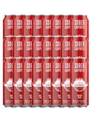 SOBER CARPENTER NON-ALCOHOLIC IRISH RED 24 X Can 473 ml