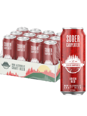 SOBER CARPENTER NON-ALCOHOLIC IRISH RED 12 X Can 473 ml