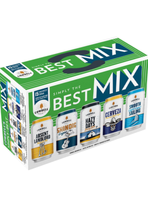 COWBELL BREWING CO. SIMPLY THE BEST MIX PACK 15 X Can 355 ml