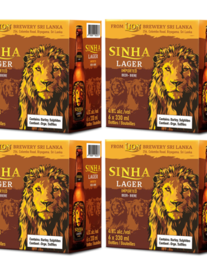 SINHA LAGER 24 X Bottle 330 ml