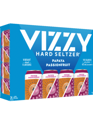 VIZZY PAPAYA PASSIONFRUIT M 24 X Can 473 ml