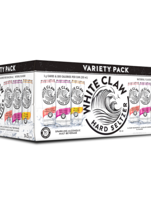WHITE CLAW HARD SELTZER VARIETY PACK 24 X Can 355 ml