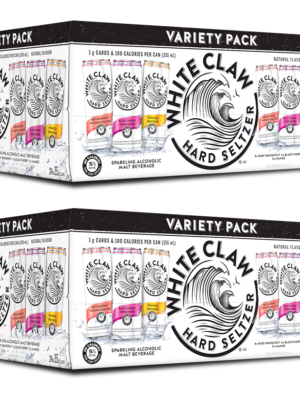 WHITE CLAW HARD SELTZER VARIETY PACK 48 X Can 355 ml