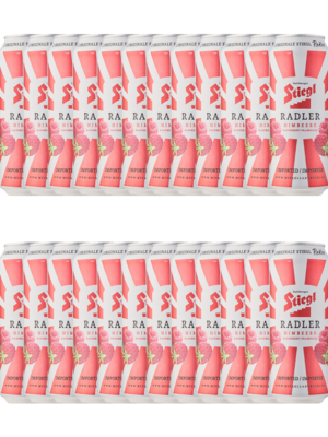STIEGL RASPBERRY - HIMBEERE RADLER 24 X Can 500 ml