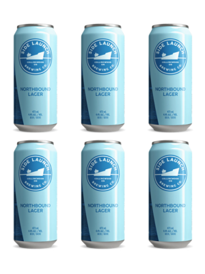 SIDE LAUNCH NORTHBOUND LAGER 6 X Can 473 ml