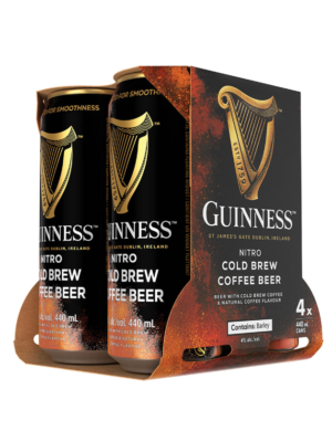GUINNESS NITRO COLD BREW COFFEE 4 X Can 440 ml