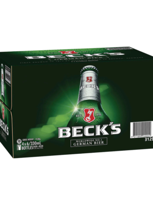 BECKS 24 X Bottle 330 ml
