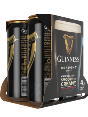 GUINNESS PUB DRAUGHT 4 X Can 440 ml