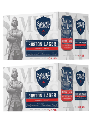 SAMUEL ADAMS BOSTON LAGER 12 X Can 355 ml
