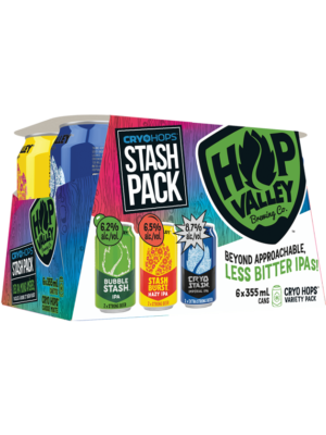 HOP VALLEY STASH PACK MIXER 6 X Can 355 ml