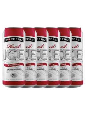 POPPERS HARD ICE 6 X Can 473 ml