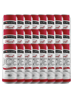 POPPERS HARD ICE 24 X Can 473 ml