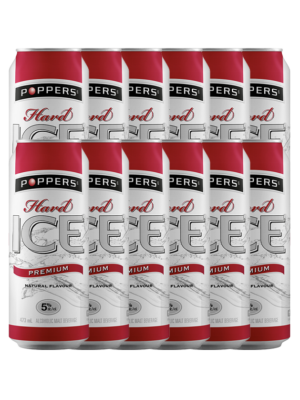 POPPERS HARD ICE 12 X Can 473 ml