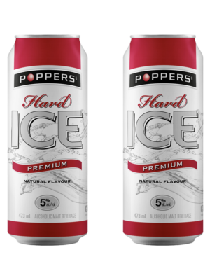 POPPERS HARD ICE 2 X Can 473 ml