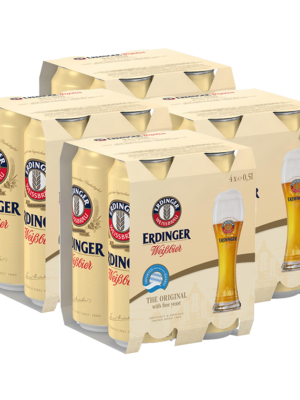 ERDINGER WEISSBIER 24 X Can 500 ml