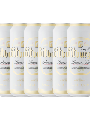 BITBURGER 6 X Can 500 ml