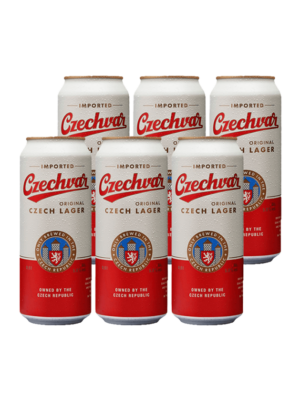 CZECHVAR 6 X Can 500 ml