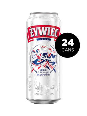ZYWIEC BEER 24 X Can 500 ml