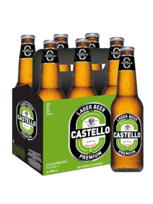 BIRRA CASTELLO 6 X Bottle 330 ml