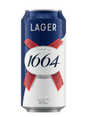 KRONENBOURG 1664 LAGER 1 X Can 473 ml
