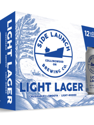 SIDE LAUNCH LIGHT LAGER 12 X Can 355 ml